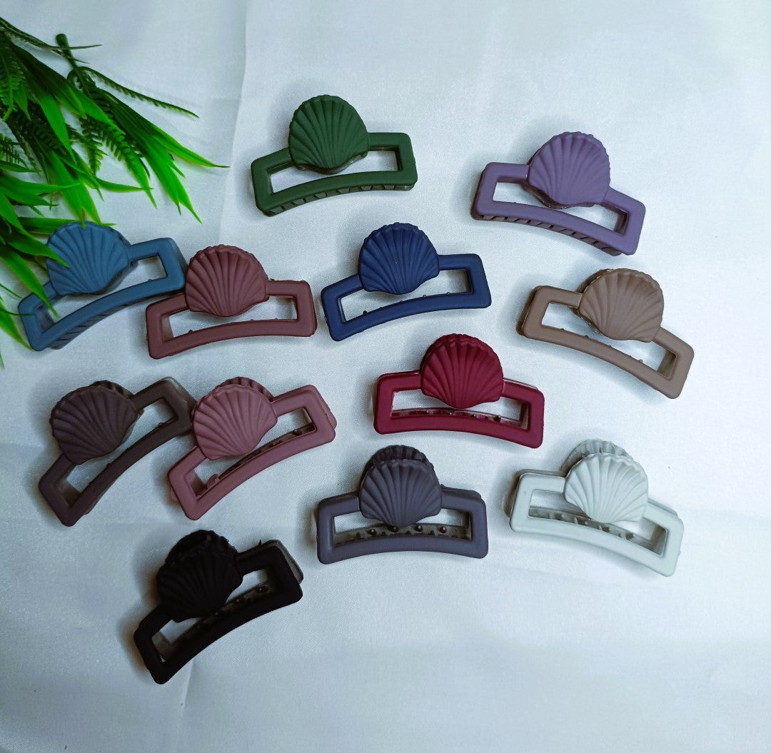 trendy matte shell hair claw clips SS-13