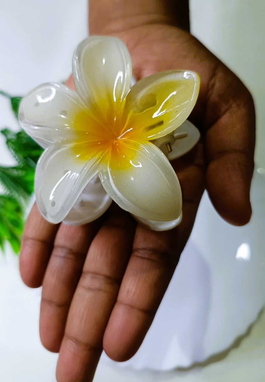 NAREVAL big flower hair claw clips SS-08