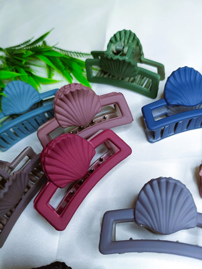trendy matte shell hair claw clips SS-13
