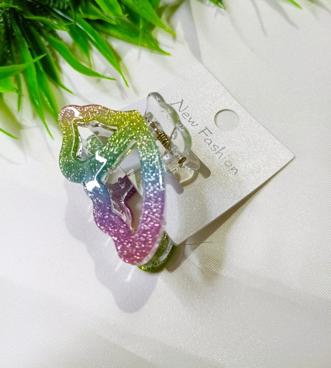 Korean double layered hair claw clips SS-15