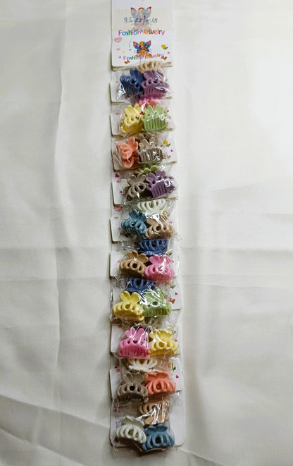 Classic women 3 small hair claw clips SS-22