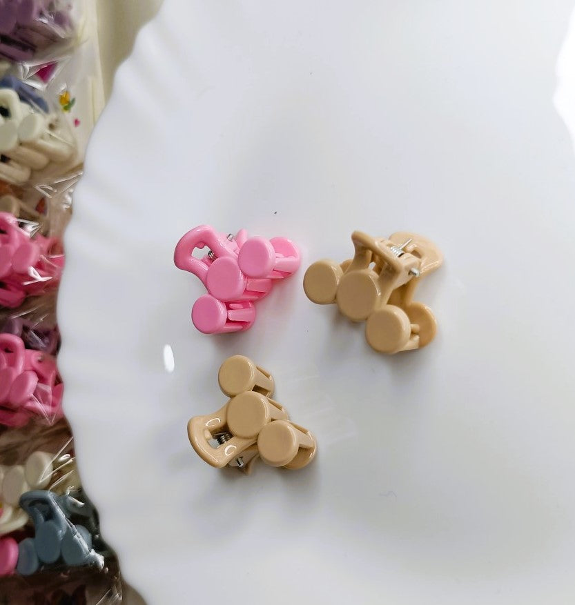 Classic women 3 small hair claw clips SS-23