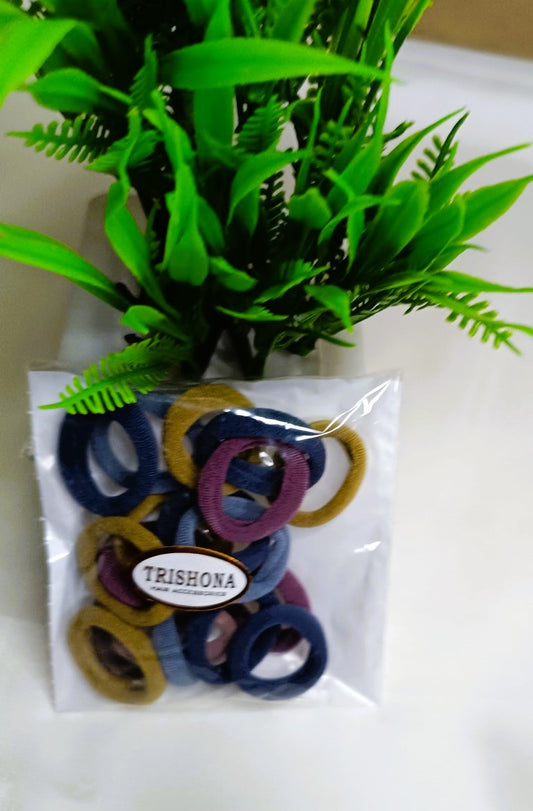 Small hair rubber bands pack of 18 SS-25/2