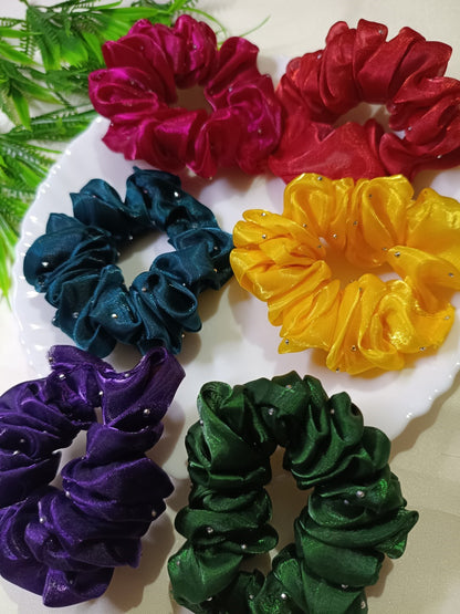 Trendy korean scrunchies SS-29