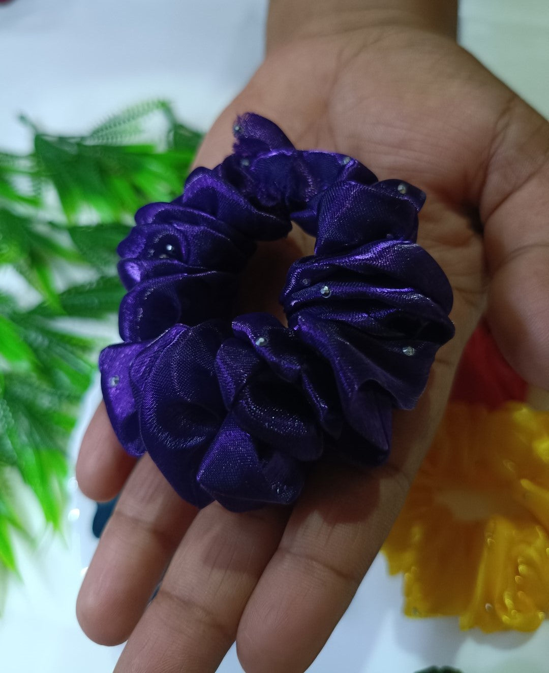 Trendy korean scrunchies SS-29