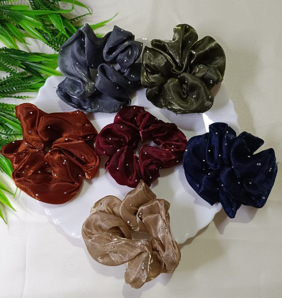 Trendy korean scrunchies SS-29