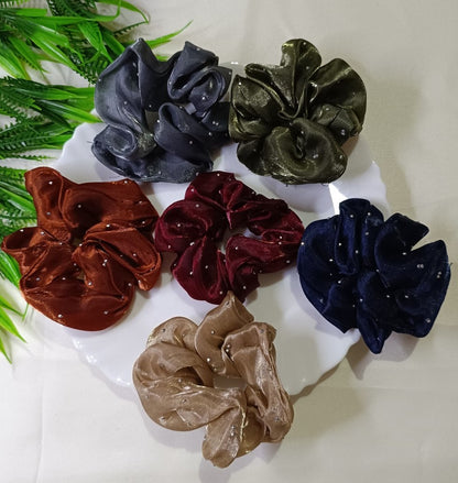 Trendy korean scrunchies SS-29