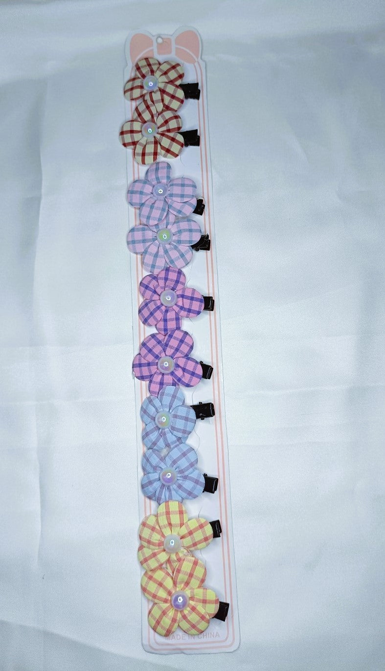 Cute flower Alligator clips SS-45