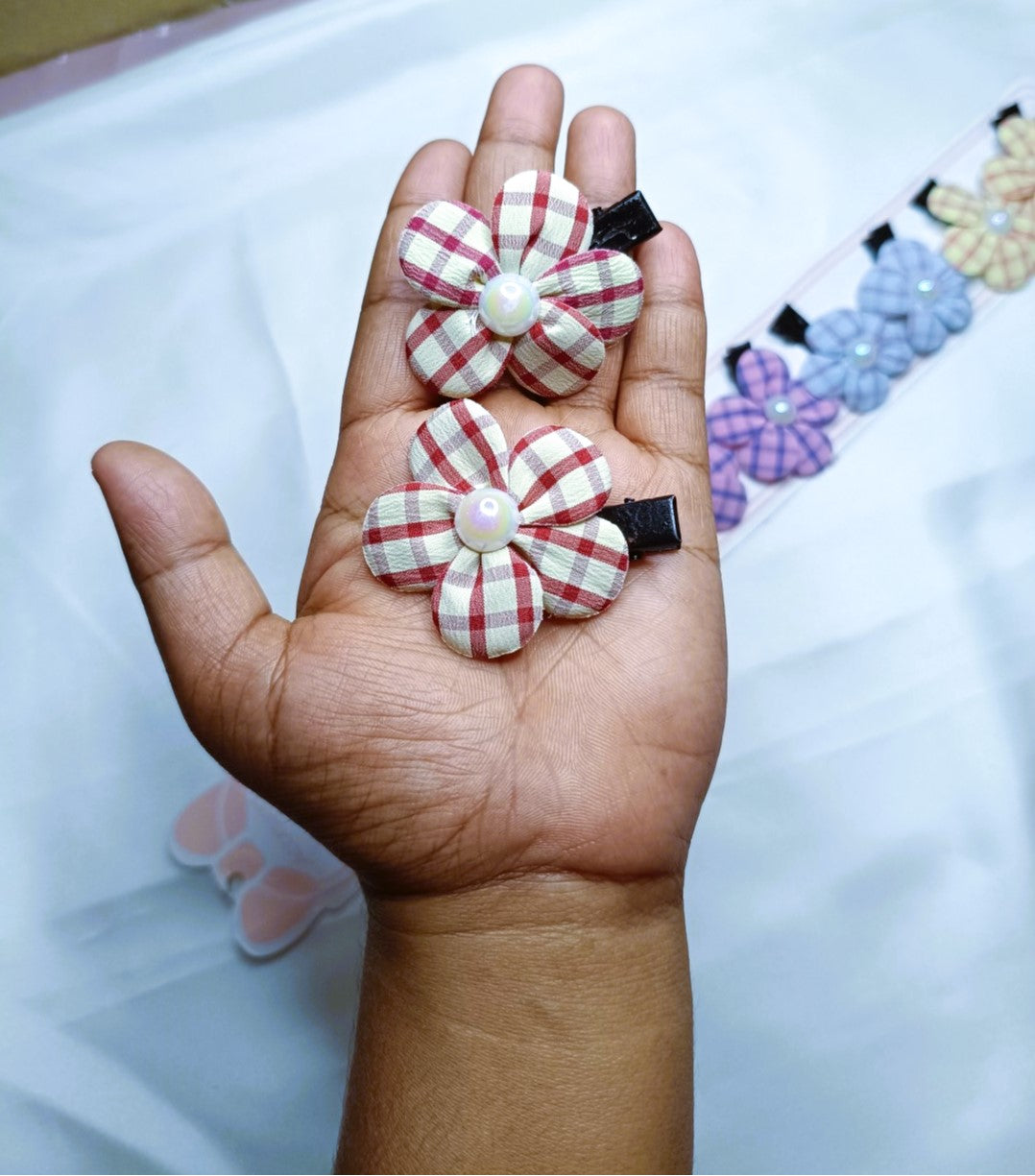 Cute flower Alligator clips SS-45
