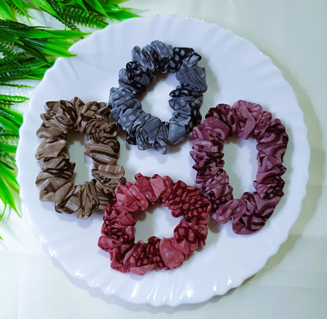 New trendy multi color Scrunchies SS-65