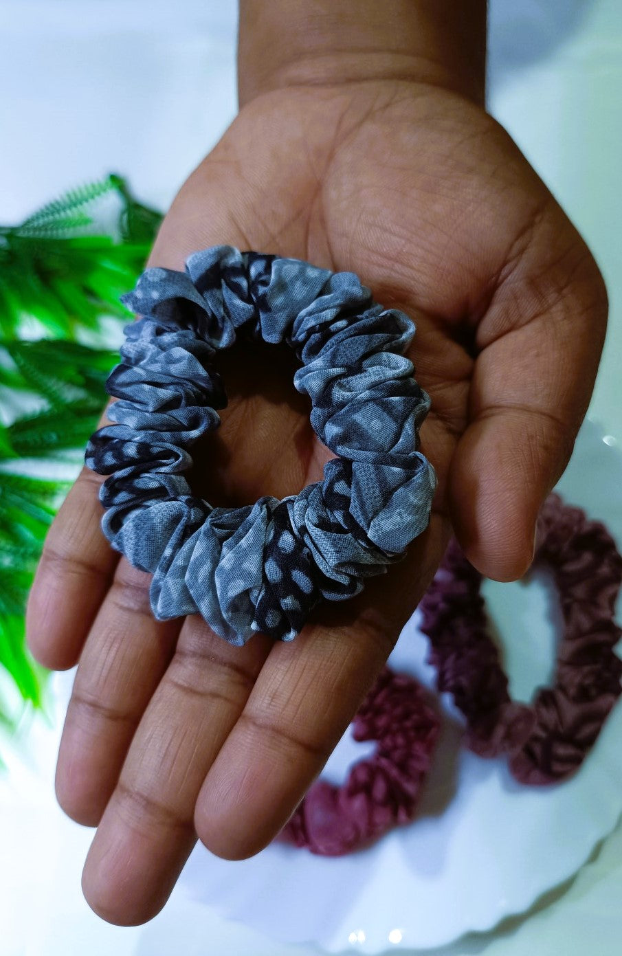 New trendy multi color Scrunchies SS-65