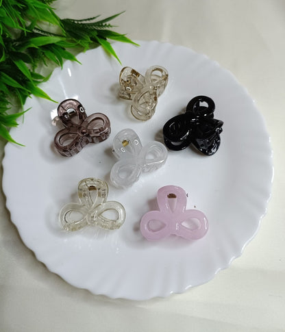 Trendy Glossy Bow Hair Claw Clips – SS-76