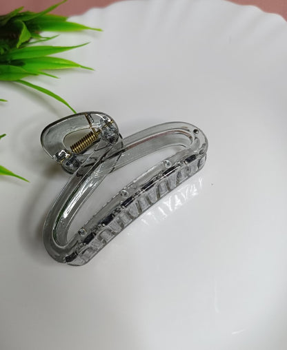 Elegant Transparent Long Hair Claw Clip SS-77
