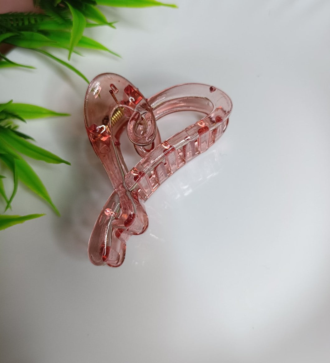 Elegant Heart-Shaped Hair Claw Clip SS-78