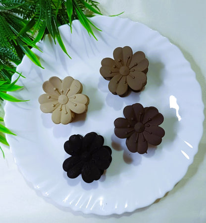 Matte Flower Hair Claw Clip - SS-79