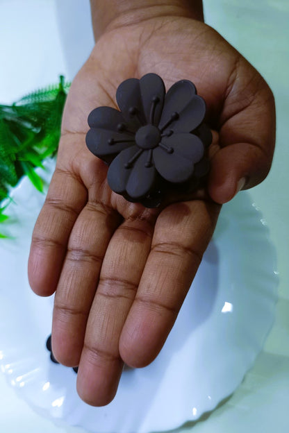 Matte Flower Hair Claw Clip - SS-79