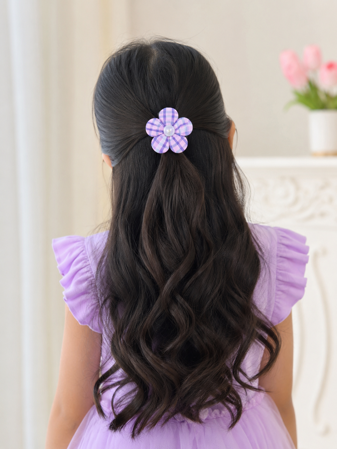 Cute flower Alligator clips SS-45